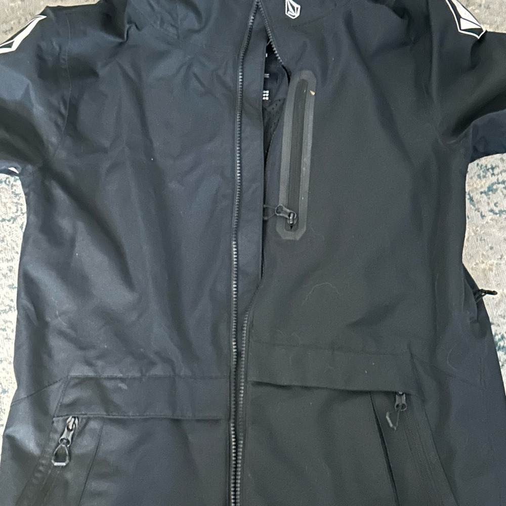 Volcom Black Performance Jacket - Picture 2 of 4